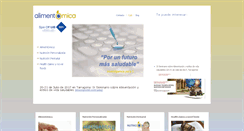 Desktop Screenshot of alimentomica.com